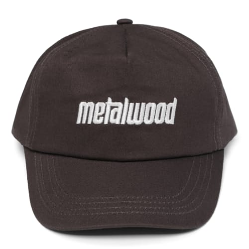 laydown image of Metal Logo 5-Panel Hat