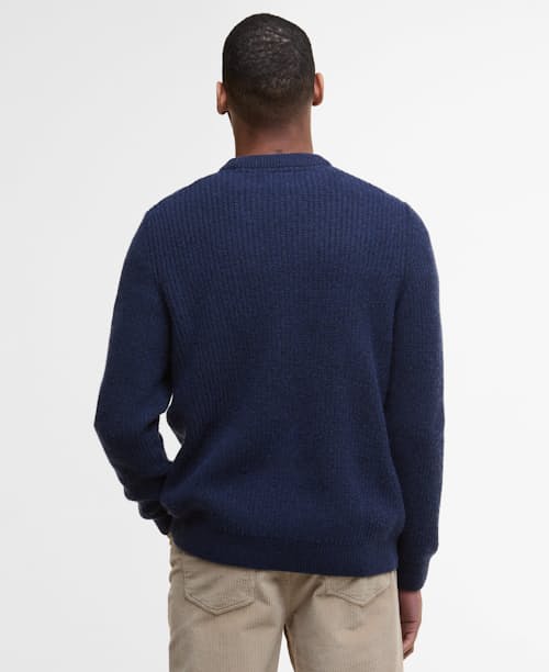 on model image of Cleveland Crewneck Sweater