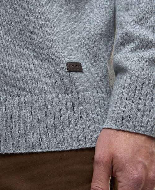 laydown detail image of Kelson Half Zip Knitted Jumper