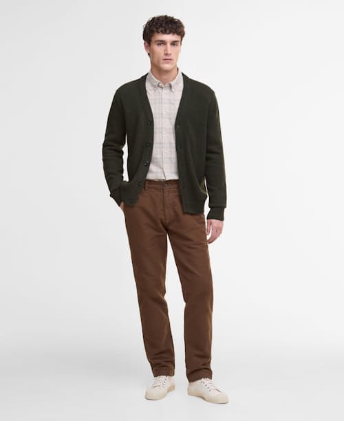 on model image of Mainland Knitted Cardigan
