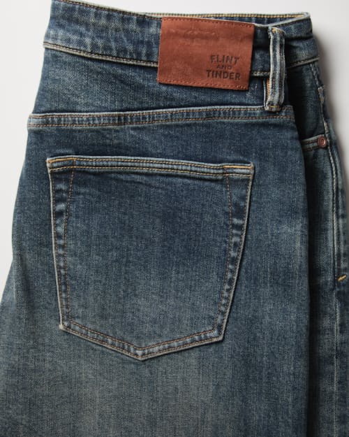 laydown detail image of Stretch Selvedge Denim - HB Straight