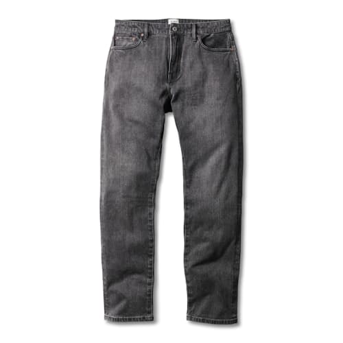 laydown image of Stretch Selvedge Denim - HB Straight