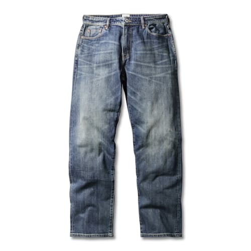 laydown image of Stretch Selvedge Denim - HB Classic