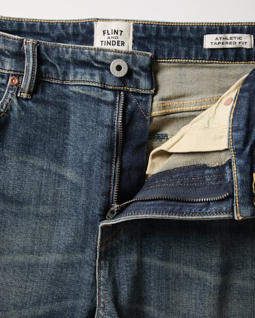 laydown detail image of Stretch Selvedge Denim - HB Classic