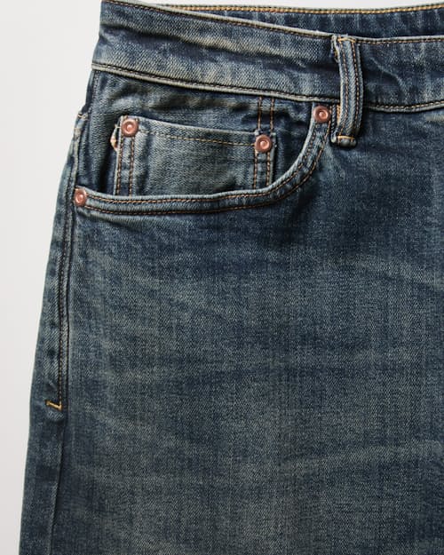 laydown detail image of Stretch Selvedge Denim - HB Classic