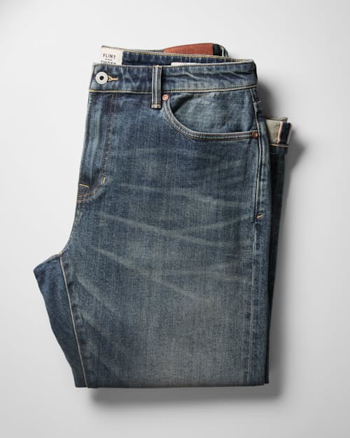 no crop image of Stretch Selvedge Denim - HB Classic