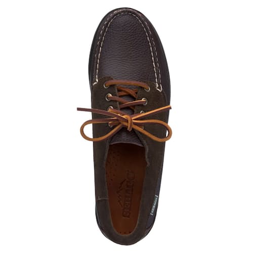 laydown image of Askook Lug Suede Tumb