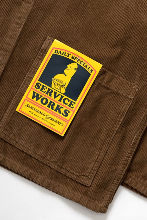 laydown detail image of Corduroy Chore Shirt