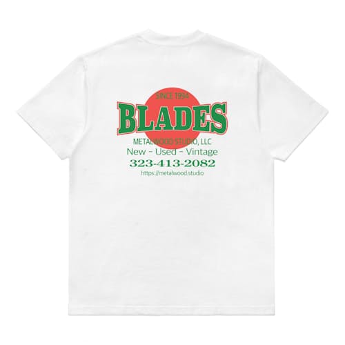 laydown image of Blades Gym T-Shirt