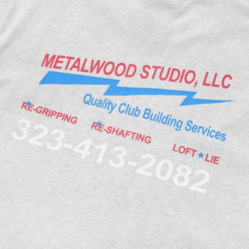 laydown detail image of Club Building T-Shirt