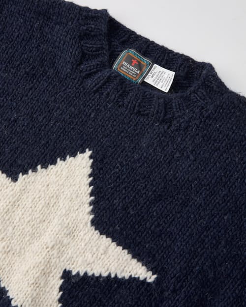 laydown detail image of Star Pullover