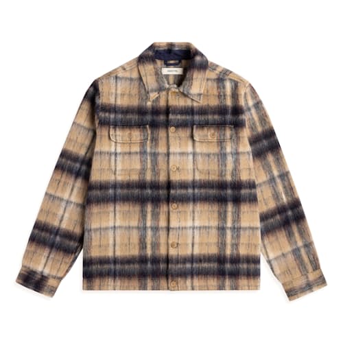 laydown image of Haston Brushed Wool Jacket