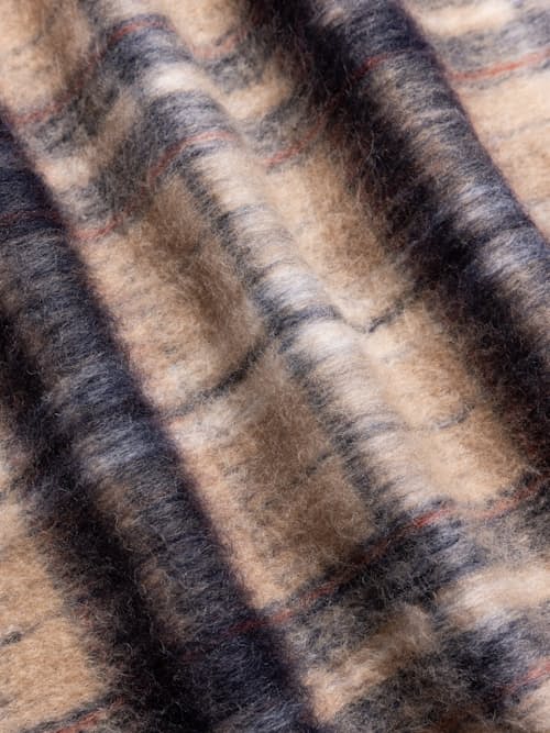 laydown detail image of Haston Brushed Wool Jacket