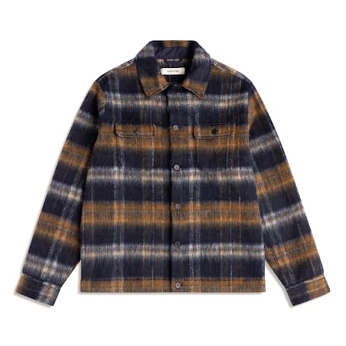 laydown image of Haston Brushed Wool Jacket
