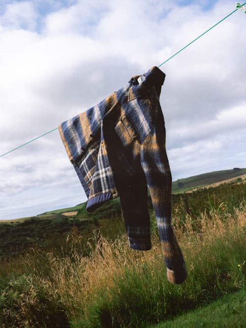 lifestyle image of Haston Brushed Wool Jacket