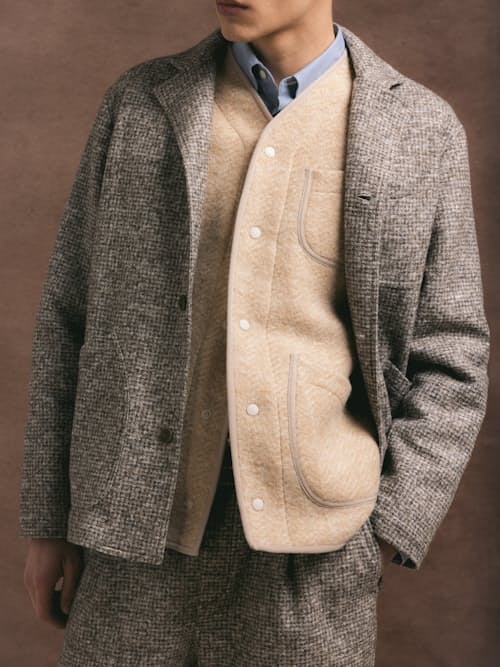 lifestyle image of Stac  Wool Mix Blazer