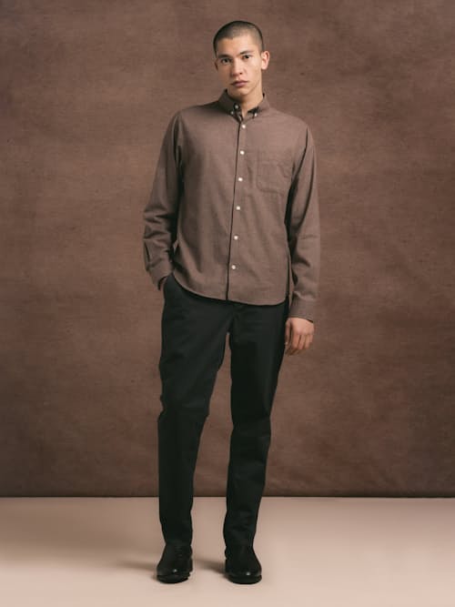 lifestyle image of Raeburn Houndstooth Shirt