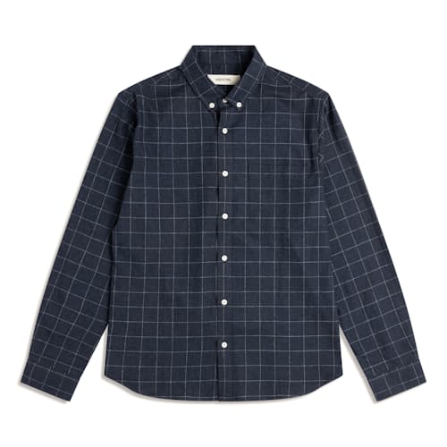 laydown image of Raeburn Houndstooth Shirt