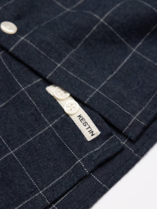 laydown detail image of Raeburn Houndstooth Shirt
