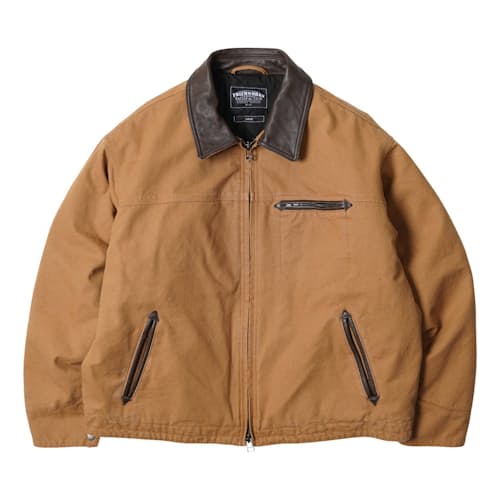 laydown image of Heavy Canvas Work Jacket