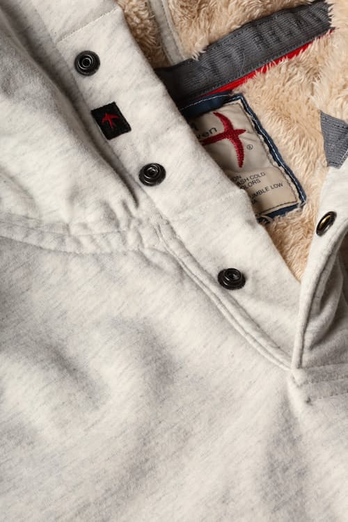 laydown detail image of Superfleece Hoodie