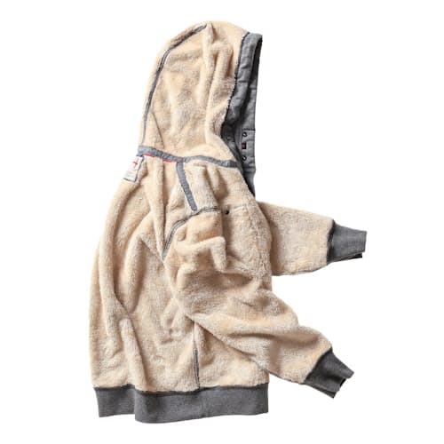 laydown image of Superfleece Hoodie