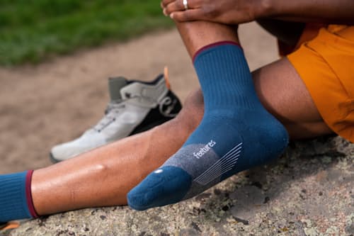 lifestyle image of Trail Mini Crew Max Cushion