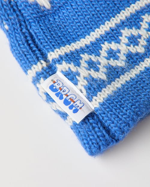 laydown detail image of Stowe Mosaic Beanie