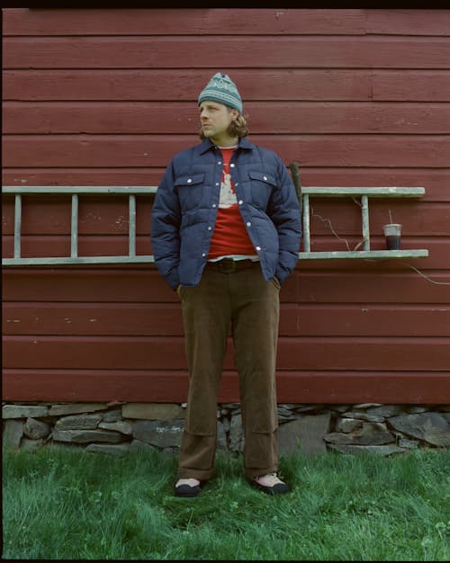 lifestyle image of Stowe Mosaic Beanie