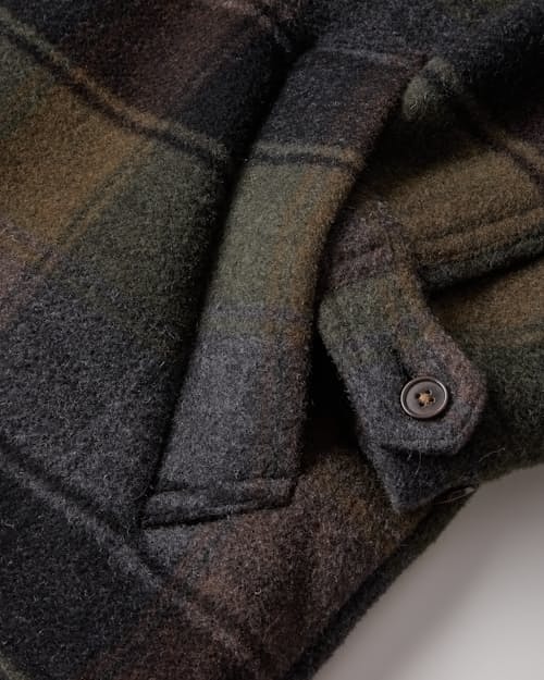 laydown detail image of Wayfarer Berlin Wool Jacket