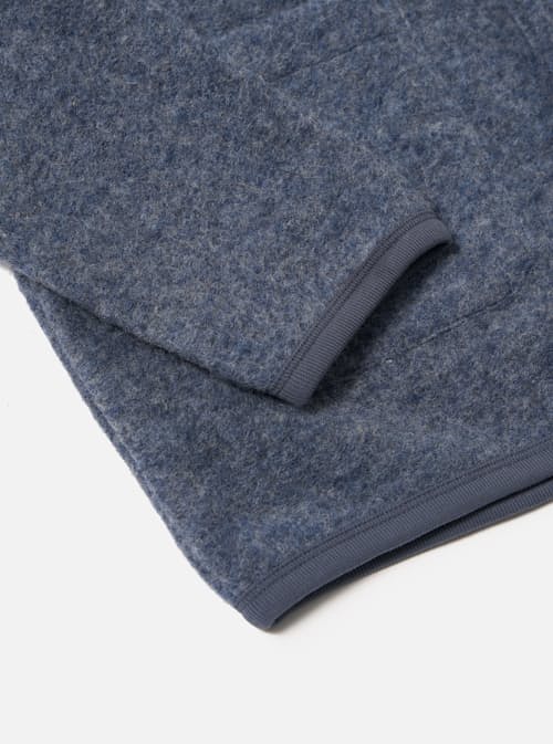 laydown detail image of Wool Fleece Cardigan