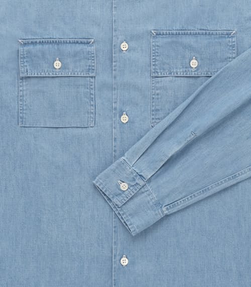 laydown detail image of Pacific Denim Shirt