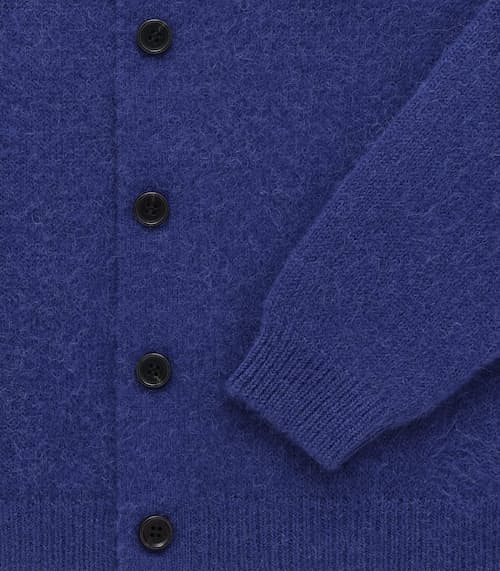 laydown detail image of Amos Alpaca Cardigan