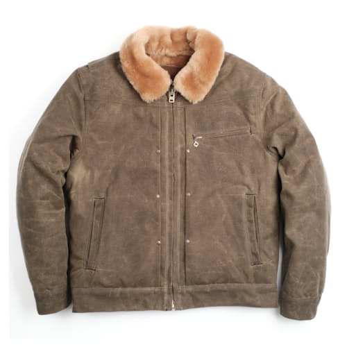 laydown image of RJ-2 Waxed Canvas Jacket