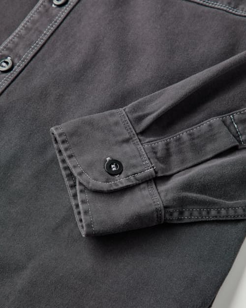 laydown detail image of Japanese Twill Utility Shirt