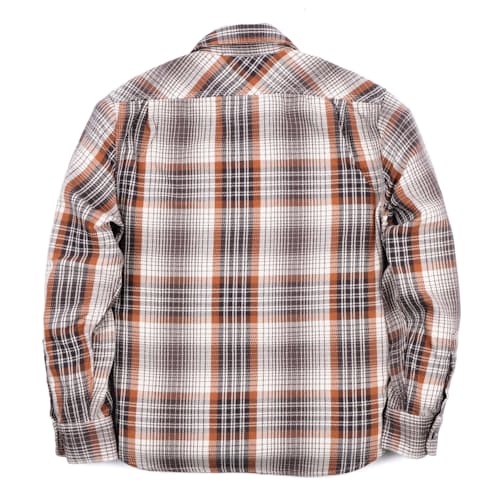 laydown image of Wells Japanese Woven Plaid Shirt