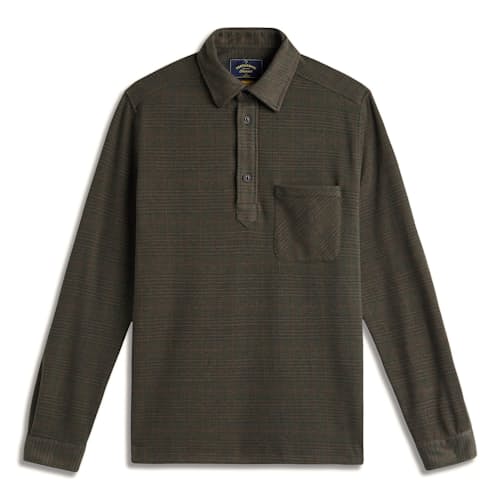 laydown image of Curtis Popover Shirt