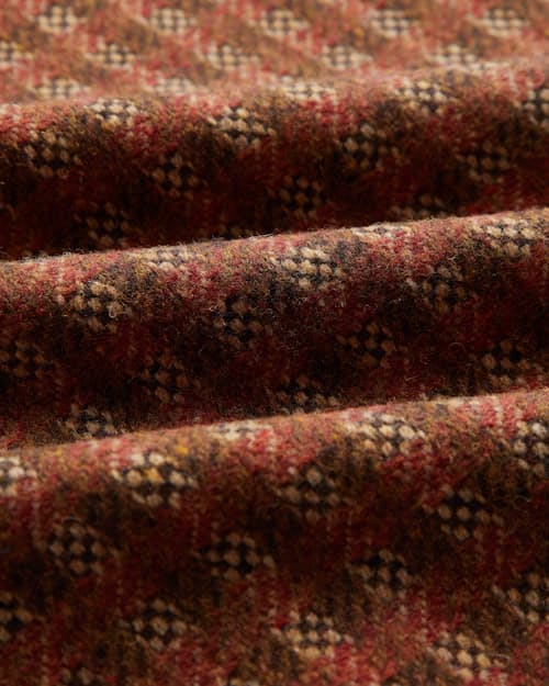 laydown detail image of Merino Tweed Long Sleeve Shirt