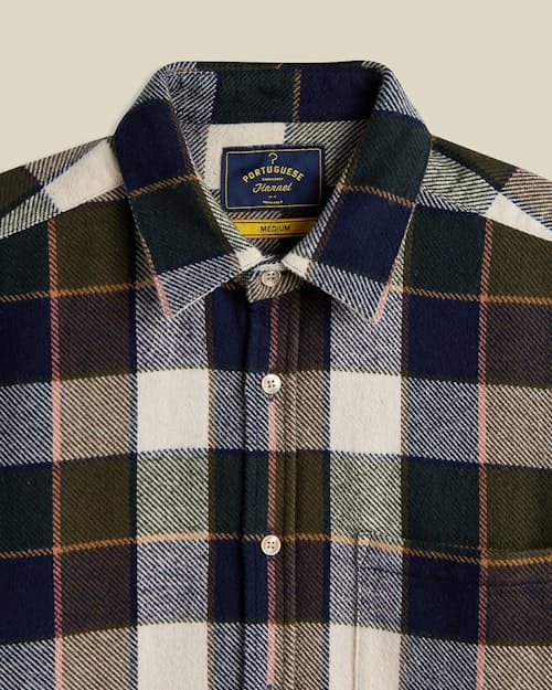 laydown detail image of Pine Flannel Shirt