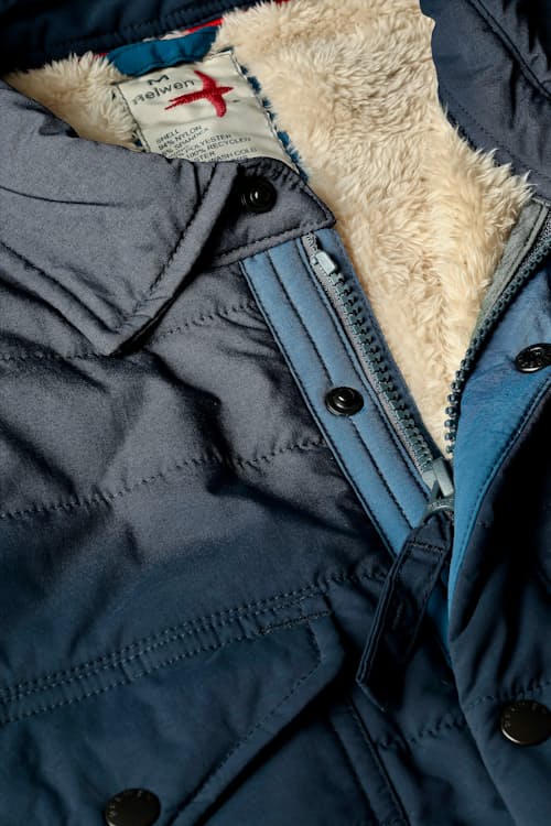 laydown detail image of Quilted Superfleece Jacket - Exclusive