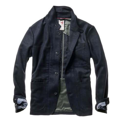 laydown image of Heritage Trap Blazer