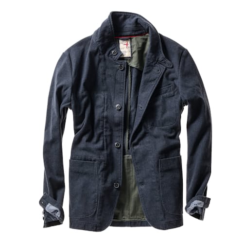 laydown image of Moleskin Trap Blazer