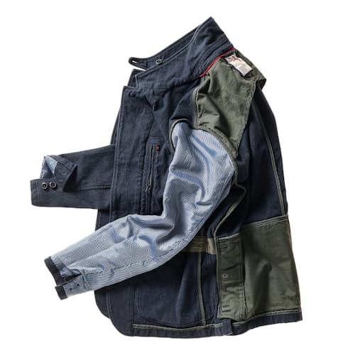 laydown image of Moleskin Trap Blazer