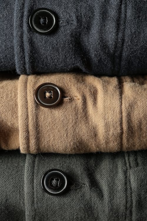 laydown detail image of Moleskin Trap Blazer