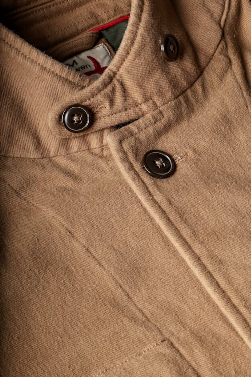 laydown detail image of Moleskin Trap Blazer