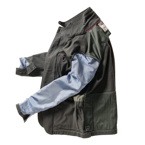 laydown image of Moleskin Trap Blazer