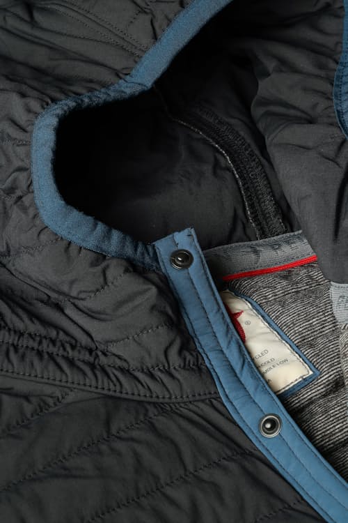 laydown detail image of Windzip Hoodie - Exclusive