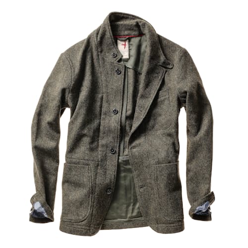 laydown image of Heritage Trap Blazer