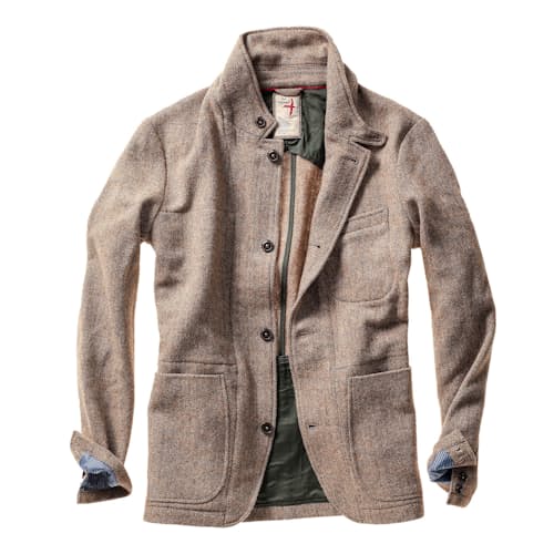 laydown image of Heritage Trap Blazer