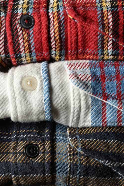 laydown detail image of Mountain Flannel